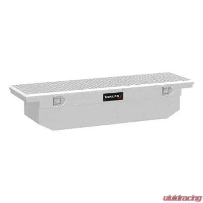 TrailFX Crsovr- LP Sgl Lid Dia Tread Bright Pol 16 Gauge Alum 69x19.25x13.5 W/Tray - 120701